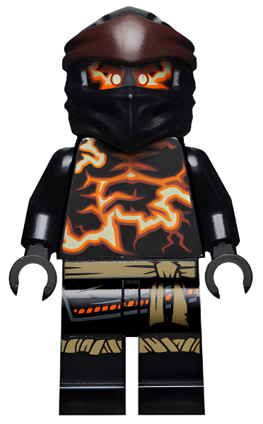 Минифигурка Lego Ninjago Cole - Spinjitzu Burst njo612 U